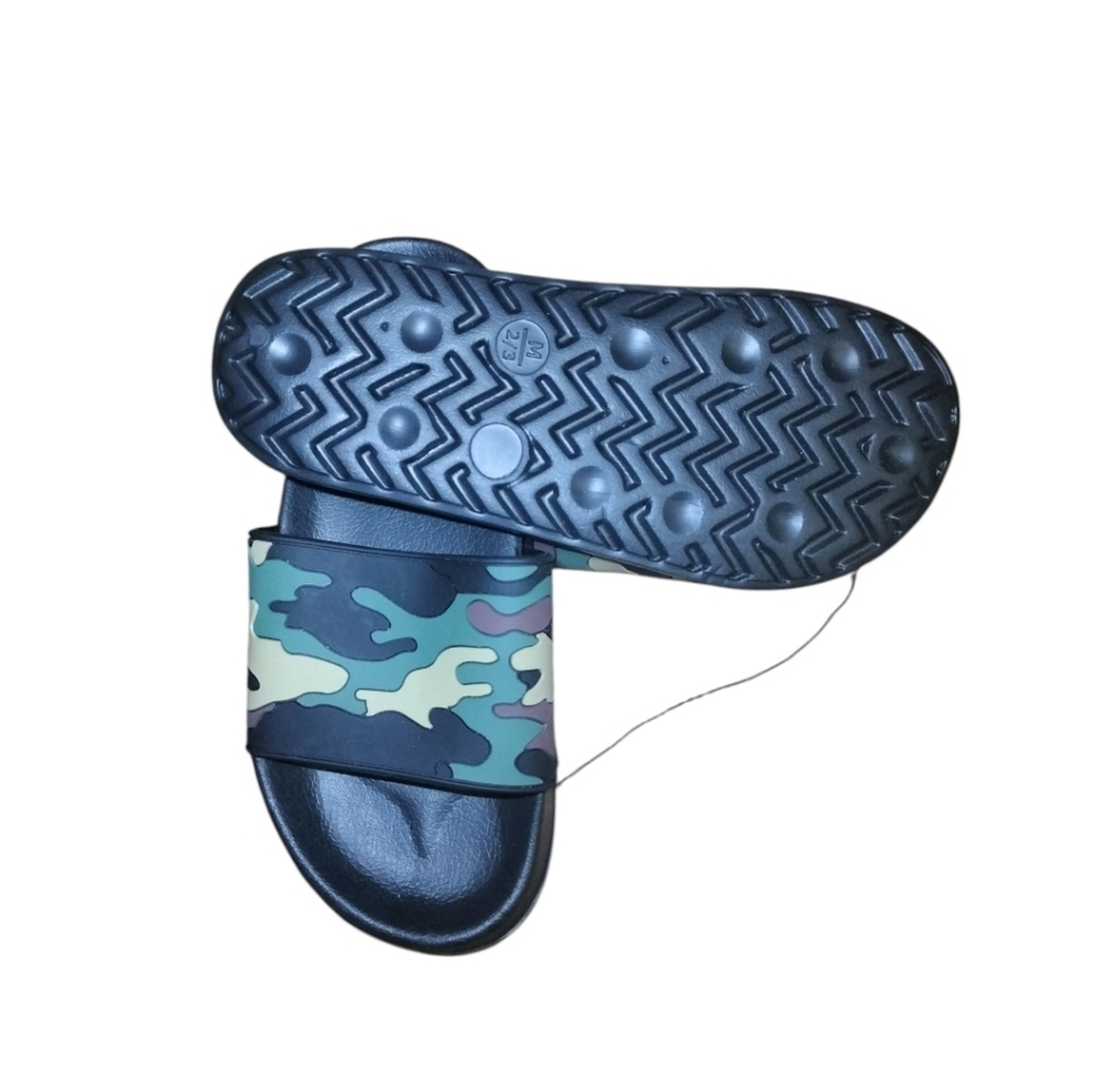 Kids Camouflage Slide Sandals